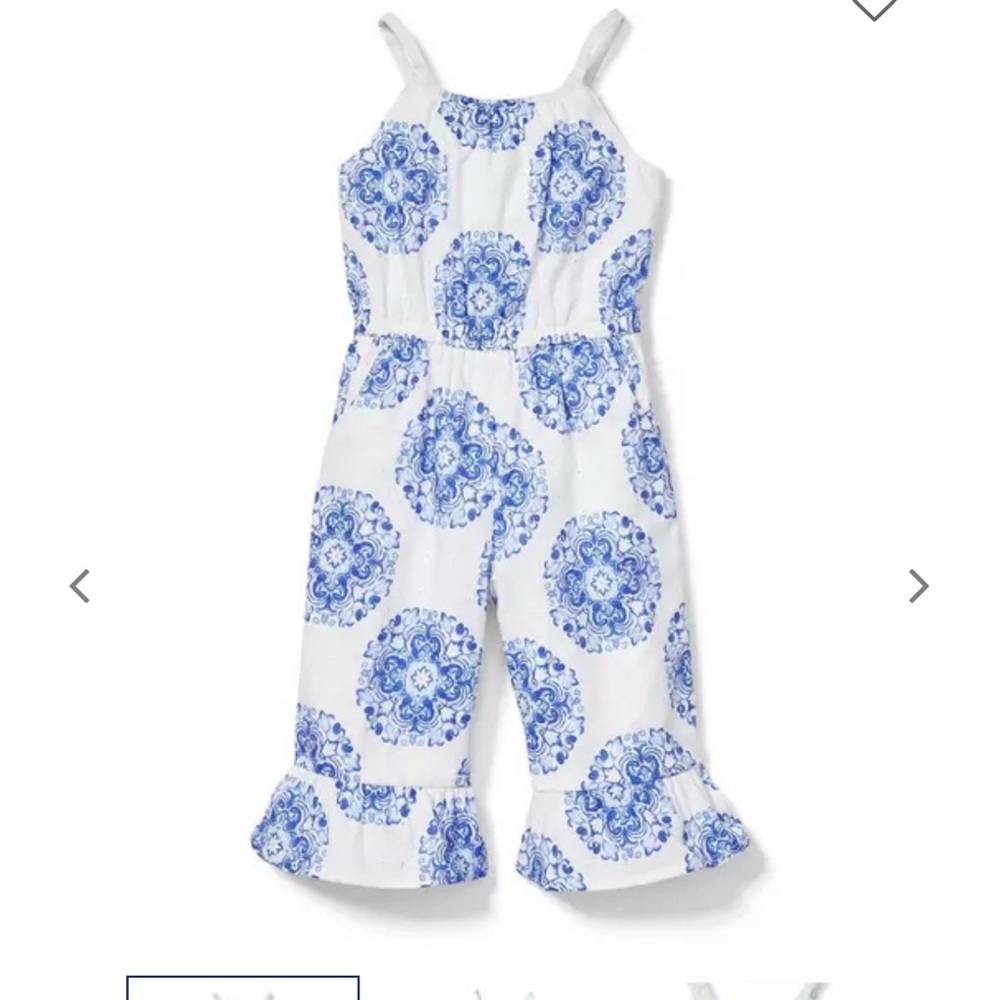 Janie and Jack Racheal Zoe jumpsuit size 6